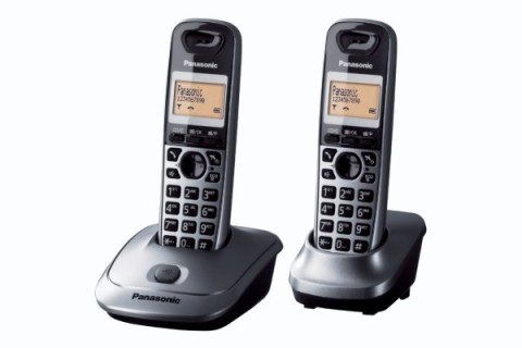 Telefon bezprzewodowy Panasonic KX-TG 2512 Szary
