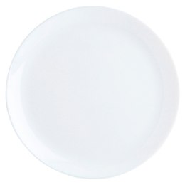 Płaski Talerz Luminarc Diwali Biały Szkło Ø 27 cm (24 Sztuk)