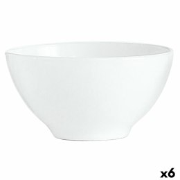 Miska Luminarc Blanc Śniadanie Biały Szkło (500 ml) (6 Sztuk)