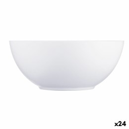 Miska Luminarc Diwali Biały Szkło Ø 18 cm (24 Sztuk)