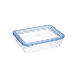 Hermetyczne pudełko na lunch Pyrex Pure Glass Przezroczysty Szkło (1,5 L) (5 Sztuk)
