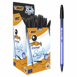 Pióro Bic Cristal Soft 1-2 mm 50 Części