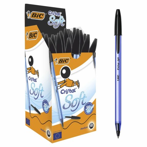 Pióro Bic Cristal Soft 1-2 mm 50 Części Pióro Bic Cristal Soft 1-2 mm 50 Części