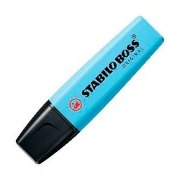 Marker fluorescencyjny Stabilo Boss Niebieski 10 Części