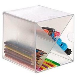 Wielofunkcyjny organizer Archivo 2000 Przezroczysty 15 x 15 x 15 cm