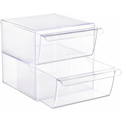 Wielofunkcyjny organizer Archivo 2000 Przezroczysty 19 x 15 x 15 cm Wielofunkcyjny organizer Archivo 2000 Przezroczysty 19 x 15 x 15 cm