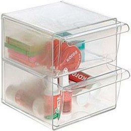 Wielofunkcyjny organizer Archivo 2000 Przezroczysty 19 x 15 x 15 cm