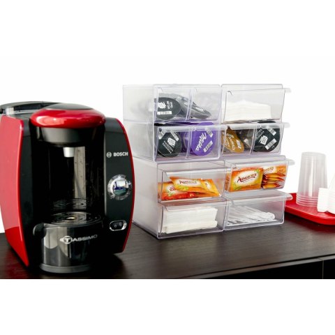 Wielofunkcyjny organizer Archivo 2000 Przezroczysty 19 x 15 x 15 cm Wielofunkcyjny organizer Archivo 2000 Przezroczysty 19 x 15 x 15 cm