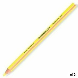 Marker fluorescencyjny Staedtler Ołówek Żółty (12 Sztuk)