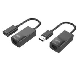 Przedłużacz USB po skrętce 60m, Y-UE01001