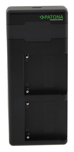 Ładowarka Patona Premium Twin Performance PD do Sony F970 z kablem USB-C