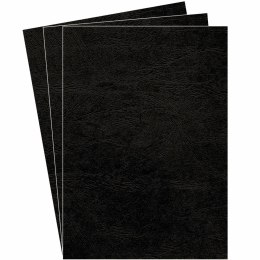 Okładki do bindowania Fellowes Delta 100 Sztuk Czarny A4 Karton