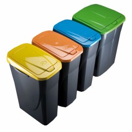 Kosz na śmieci do recyklingu Mondex Ecobin Niebieski Z pokrywką 25 L