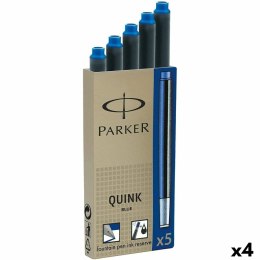 Wkład do atramentu do pióra Parker Quink Ink 5 Części (4 Sztuk)