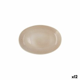 Tacka do przekąsek Ariane Porous Ceramika Beżowy Ø 26 cm (12 Sztuk)