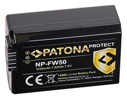 Akumulator Patona Protect NP-FW50 1030mAh / 7,416Wh Sony 6xxx RSCRX10