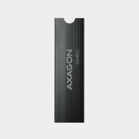 CLR-M2L3 Chłodnica aluminiowa pasywna do dysku M.2 SSD, ALU korpus, silikonowe podkładki termiczne, wysokość 3mm CLR-M2L3 Chłodnica aluminiowa pasywna do dysku M.2 SSD, ALU korpus, silikonowe podkładki termiczne, wysokość 3mm