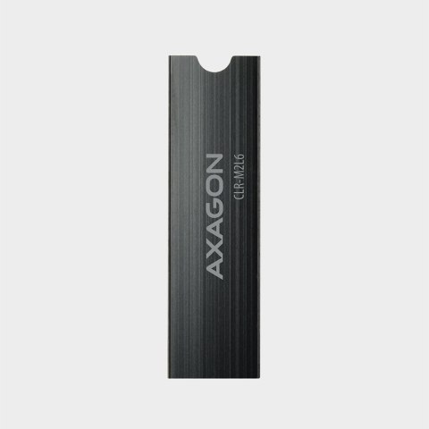 CLR-M2L6 Chłodnica aluminiowa pasywna do dysku M.2 SSD, ALU korpus silikonowe podkładki termiczne, wysokość 6mm CLR-M2L6 Chłodnica aluminiowa pasywna do dysku M.2 SSD, ALU korpus silikonowe podkładki termiczne, wysokość 6mm