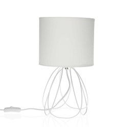 Lampa stołowa Versa Mila Biały 20 x 36 cm Metal