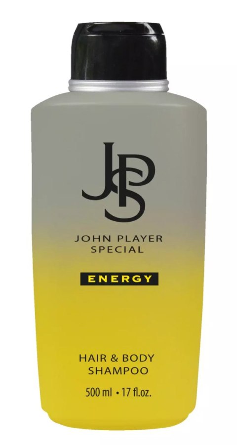 John Player Energy Szampon do Włosów i Ciała 500 ml John Player Energy Szampon do Włosów i Ciała 500 ml
