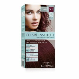Koloryzacja permanentna w kremie Clearé Institute Colour Clinuance Nº 5.6-chocolate cereza