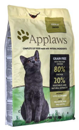 APPLAWS CAT Senior Kurczak - karma dla starszych kotów z wysoką zawartością mięsa - 7.5kg