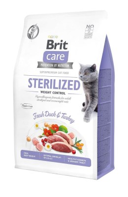 Brit Care Cat G-F Sterilized Weight 2kg