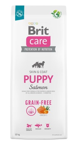 Brit Care Dog Grain-Free Puppy Salmon 12kg