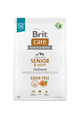 Brit Care Dog Grain-Free Senior&Light Salmon 3kg