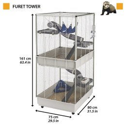 FURET TOWER - klatka dla fretek