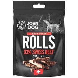 John Dog Rurki z wołowiny szwajcarskiej 93% 90g