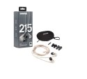 Shure SE215-CL-EFS - Słuchawki douszne, odłączany kabel, przezroczyste
