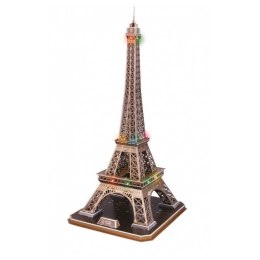 Cubic Fun Puzzle 3D LED Wieża Eiffel