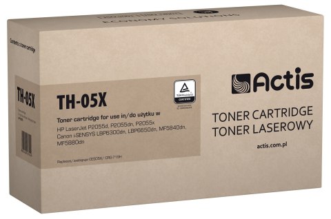 Actis TH-05X Toner (zamiennik HP 05X CE505X, Canon CRG-719H; Standard; 6500 stron; czarny)