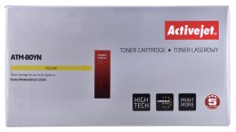 Activejet ATM-80YN Toner (zamiennik Konica Minolta TNP80Y; Supreme; 9000 stron; żółty)