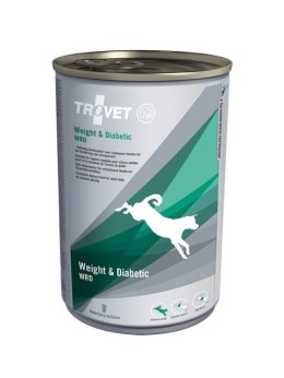 TROVET Weight & Diabetic WRD z kurczakiem - mokra karma dla psa - 400 g