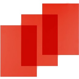 Okładki do bindowania Displast Czerwony A4 polipropylen 100 Części
