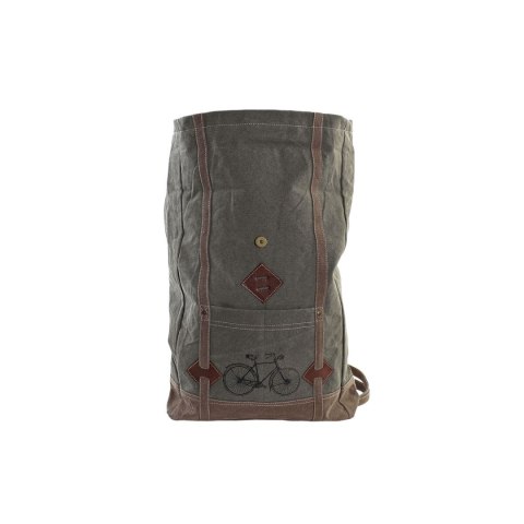 Plecak Casual DKD Home Decor Canvas 44 x 12 x 49 cm Szary Brązowy Plecak Casual DKD Home Decor Canvas 44 x 12 x 49 cm Szary Brązowy