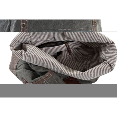 Plecak Casual DKD Home Decor Canvas 44 x 12 x 49 cm Szary Brązowy Plecak Casual DKD Home Decor Canvas 44 x 12 x 49 cm Szary Brązowy