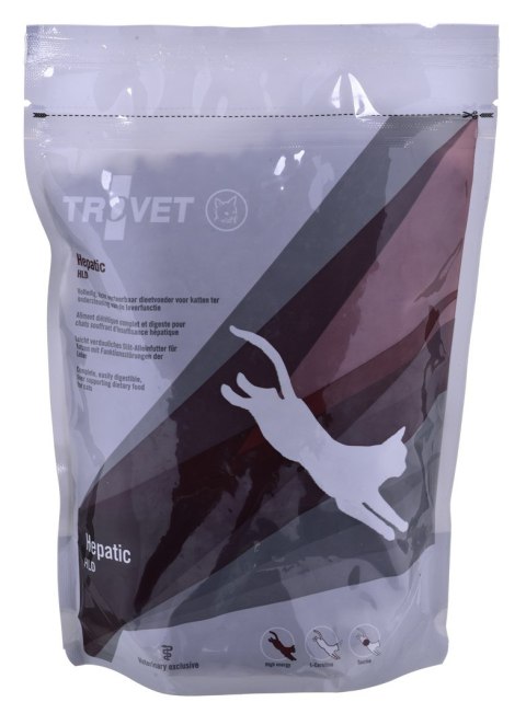 TROVET Hepatic HLD z kurczakiem - sucha karma dla kota - 500 g TROVET Hepatic HLD z kurczakiem - sucha karma dla kota - 500 g