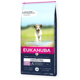 EUKANUBA Puppy small/medium Grain Free ryba oceaniczna pies12Kg