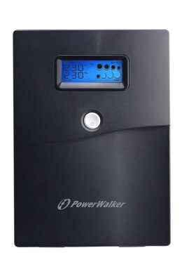 POWER WALKER UPS LINE-IN VI 3000 SCL FR 3000VA, 4X 230V PL, RJ11/45, USB, LCD