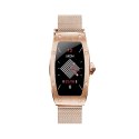 Smartwatch Kumi K18 Svarovski złoty