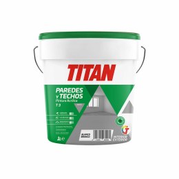 Farba akrylowa Titan T-3 123000301 Biały 1 L Farba akrylowa