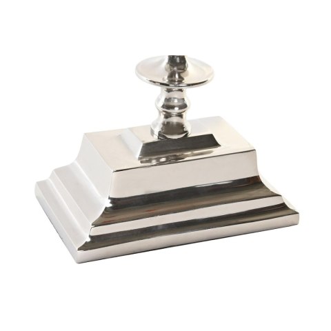 Stolné hodiny DKD Home Decor 23 x 8 x 30 cm Srebrzysty Aluminium Stolné hodiny DKD Home Decor 23 x 8 x 30 cm Srebrzysty Aluminium