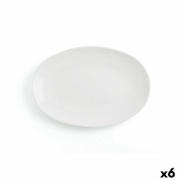 Półmisek Kuchenny Ariane Vital Coupe Owalne Ceramika Biały Ø 32 cm 6 Części