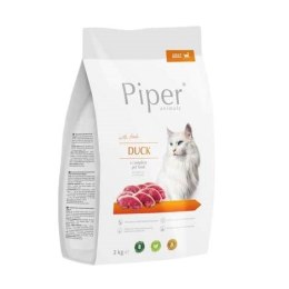 DOLINA NOTECI Piper ze świeżą kaczką 3 kg, karma sucha dla kota