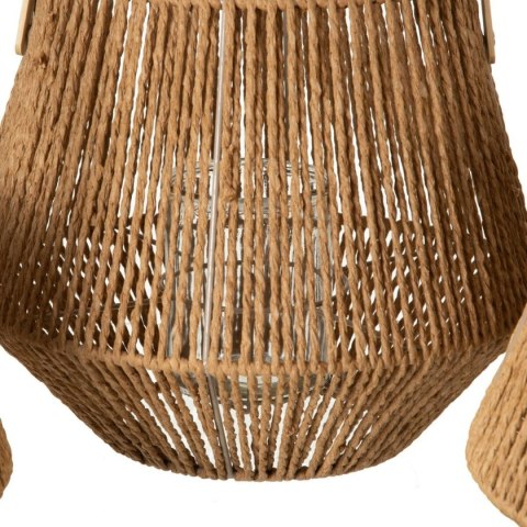 Lampa 33 x 33 x 27 cm Świeczniki Naturalny Naturalne Włókno Lampa 33 x 33 x 27 cm Świeczniki Naturalny Naturalne Włókno