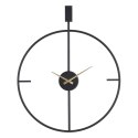 Zegar Ścienny 50 x 5 x 62 cm Czarny Metal