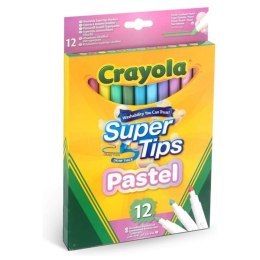 Zestaw markerów Pastel Crayola Zmywalny (12 uds)
